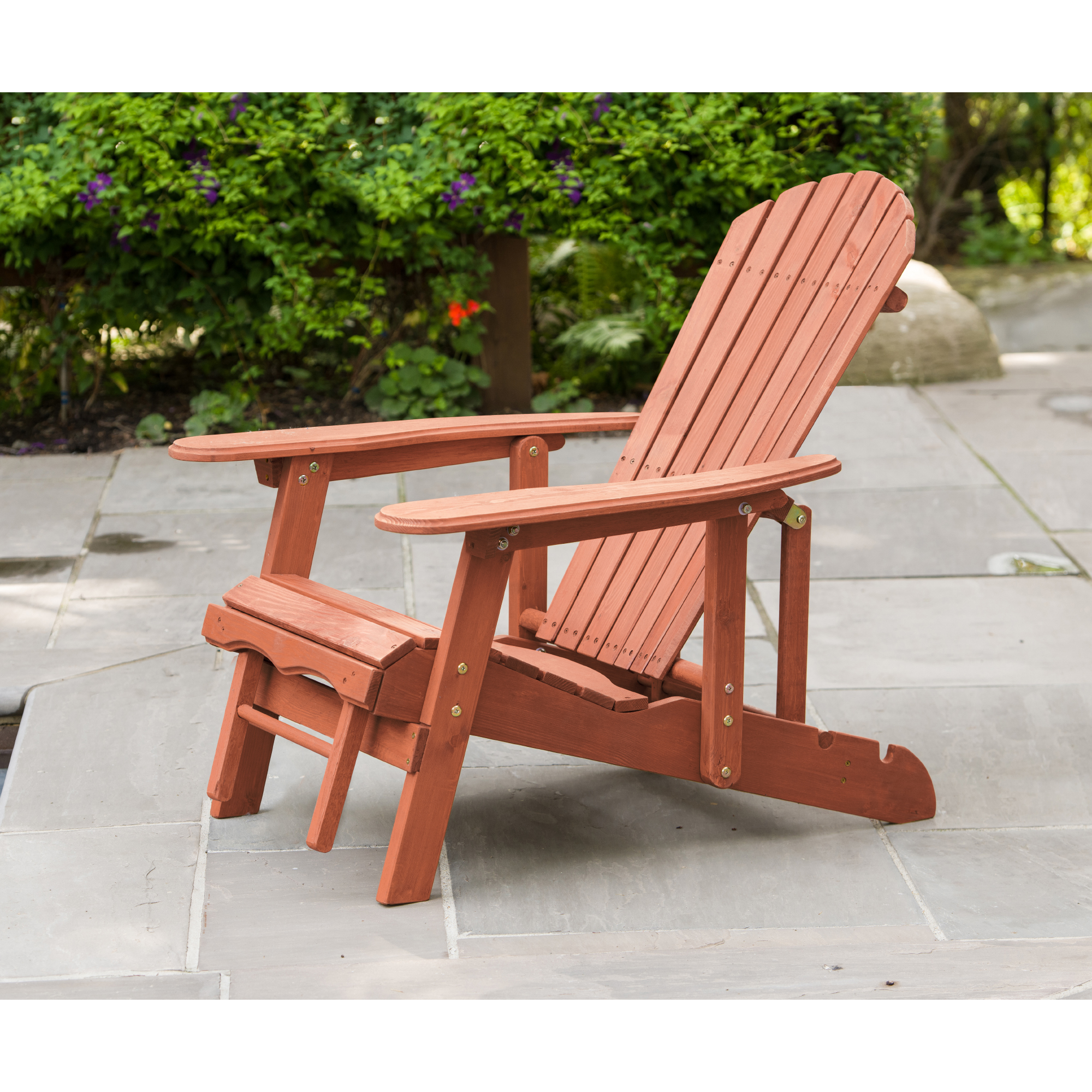 Leisure Season Ltd - Reclining Adirondack Chair With Pull 